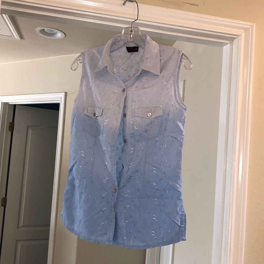 Jet lag ombré top